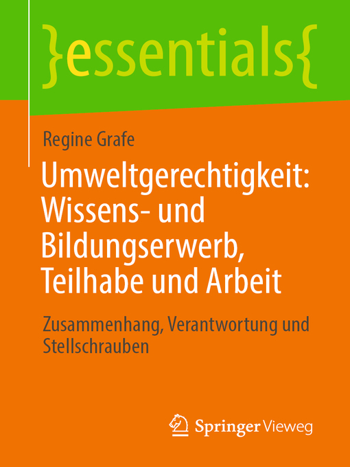 Title details for Umweltgerechtigkeit by Regine Grafe - Available